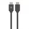 Manhattan HDMI 4K@60Hz laidas su Ethernet, 10 m, tinka VISIEMS 4K ir 1080p/HD naudojimui – atnaujinkite dabar arba turėkite atsargoje, Kištukas į kištuką, Juodas, Ultra HD 4k x 2k, Viso gyvenimo garantija, Premium High Speed