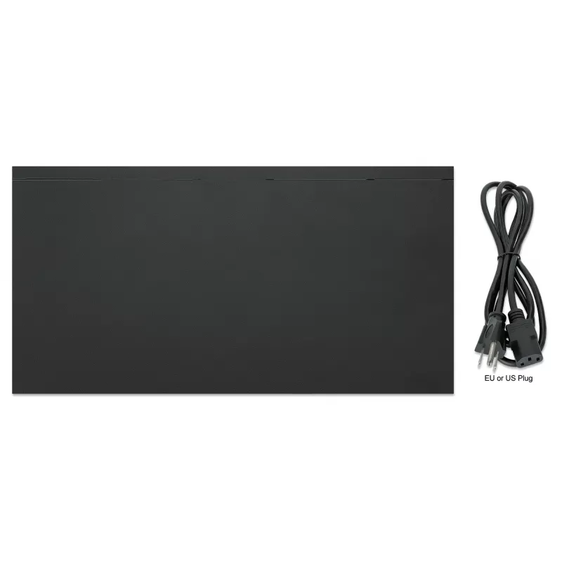 Intellinet 24-Port Gigabit Ethernet PoE+ Switch su 2 SFP prievadais IEEE 802.3at/af (PoE+/PoE), PoE galios biudžetas 370 W, du 1G SFP lizdai, 19 colių montavimas stelaže