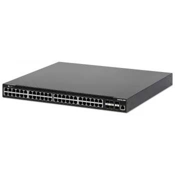Intellinet 54 prievadų L3 valdomas PoE+ jungiklis su 48 Gigabit eterneto prievadais ir 6 SFP+ jungtimis