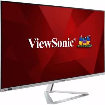 Viewsonic VX3276-2K-mhd-2 monitorius 81.3 cm (32 inch) 2560 x 1440 pikselių Quad HD LED sidabrinis