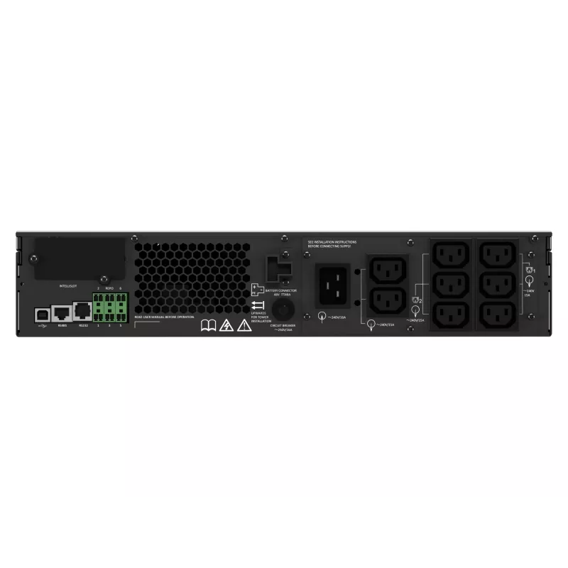 Vertiv Liebert GXT5 nepertraukiamo maitinimo šaltinis (UPS) Dvigubo keitimo (Online) 2 kVA 2000 W 8 AC lizdai