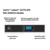 Vertiv Liebert GXT5 nepertraukiamo maitinimo šaltinis (UPS) Dvigubo keitimo (Online) 2 kVA 2000 W 8 AC lizdai