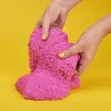 Kinetic Sand Shimmer 2lb Crystal Pink – blizgantis sensorinis smėlis vaikams nuo 3 metų