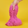 Kinetic Sand Shimmer 2lb Crystal Pink – blizgantis sensorinis smėlis vaikams nuo 3 metų
