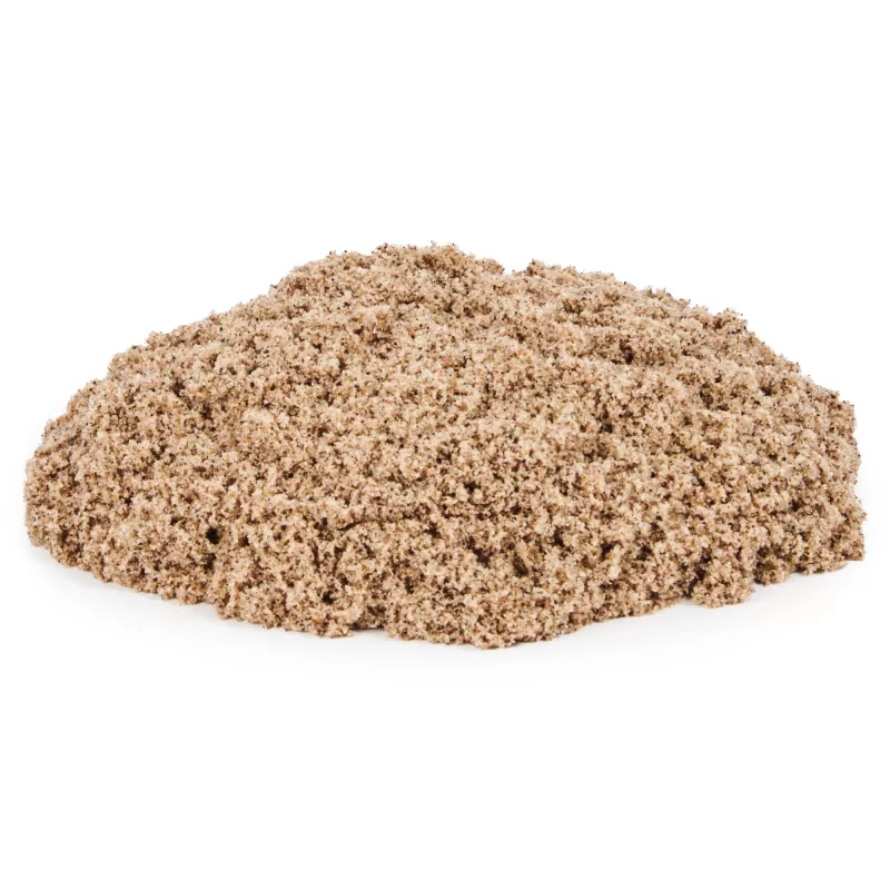 Kinetic Sand 5.5lbs (2.5kg) natūraliai rudos spalvos sensorinis smėlis vaikams nuo 3 metų