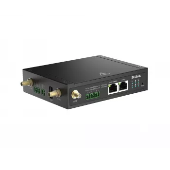 D-Link 4G LTE IIoT šliuzas, korinio ryšio tinklo šliuzas, juodas, 4G, LTE, LTE, MicroSD (TransFlash), išorinė antena