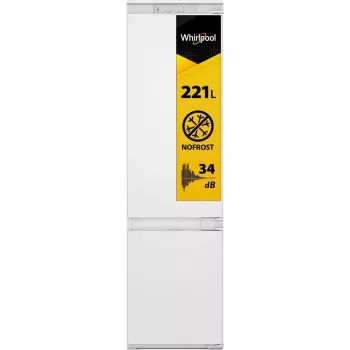 Whirlpool WHC20D023B1 SF įmontuojamas šaldytuvas 300 L baltas
