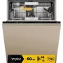 Whirlpool WH8IC15B4M6LHC0 visiškai įmontuojama indaplovė, 15 komplektų