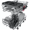 Whirlpool WSIC 3M27 C visiškai įmontuojamas siauras indaplovė 10 komplektų