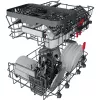 Indaplovė Whirlpool WSFO 3T223 PC X laisvai pastatoma, siaura (45 cm), 10 komplektų