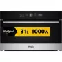 Mikrobangų krosnelė Whirlpool WMD54MX, įmontuojama, 31 L, 1000 W, juoda/nerūdijantis plienas