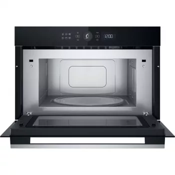 Mikrobangų krosnelė Whirlpool WMD54MX, įmontuojama, 31 L, 1000 W, juoda/nerūdijantis plienas