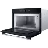 Mikrobangų krosnelė Whirlpool WMD54MX, įmontuojama, 31 L, 1000 W, juoda/nerūdijantis plienas