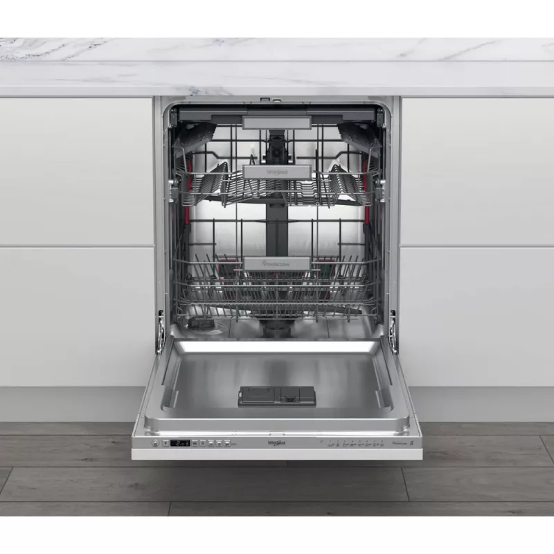 Whirlpool WIO 3O26 PL pilnai įmontuojama indaplovė, 14 komplektų