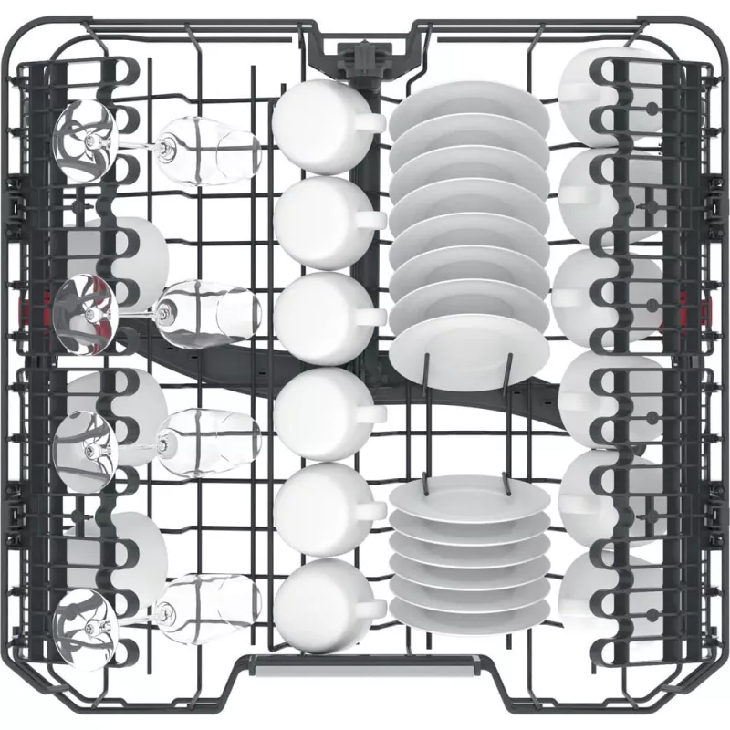 Whirlpool WIO 3O26 PL pilnai įmontuojama indaplovė, 14 komplektų