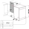 Whirlpool WFC 3C26 PF X Laisvai pastatoma indaplovė, 14 komplektų