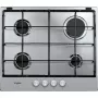 Whirlpool TGML 650 IX nerūdijančio plieno įmontuojama dujinė kaitlentė, 58 cm, 4 zonos