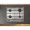 Whirlpool TGML 650 IX nerūdijančio plieno įmontuojama dujinė kaitlentė, 58 cm, 4 zonos