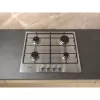 Whirlpool TGML 650 IX nerūdijančio plieno įmontuojama dujinė kaitlentė, 58 cm, 4 zonos