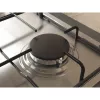 Whirlpool TGML 650 IX nerūdijančio plieno įmontuojama dujinė kaitlentė, 58 cm, 4 zonos