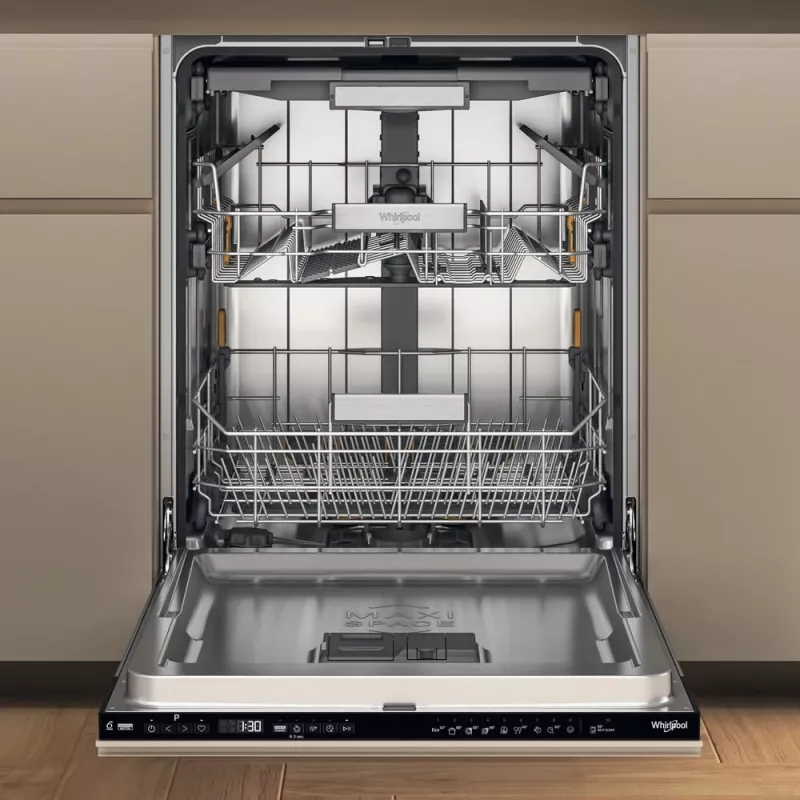 Indaplovė Whirlpool W7I HP42 L visiškai įmontuojama 15 komplektų