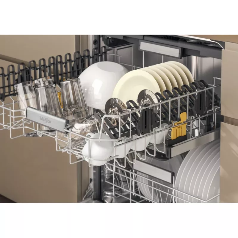 Indaplovė Whirlpool W7I HP42 L visiškai įmontuojama 15 komplektų