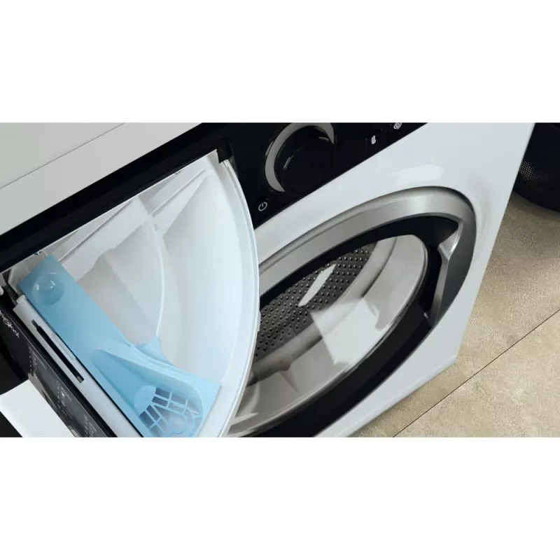 Whirlpool WRBSB 6249 S EU skalbyklė priekinio pakrovimo 6 kg 1151 aps./min. juoda, balta