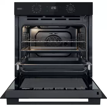 Whirlpool OMSK58RU1SB 71 L Juoda įmontuojama elektrinė orkaitė