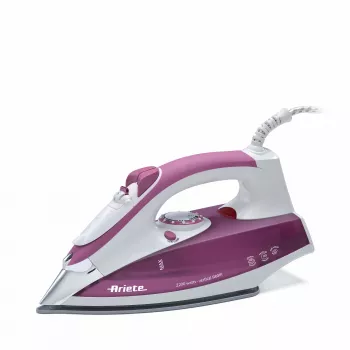 Ariete 6215 lygintuvas su garais 2200W - nerūdijančio plieno padas - 280 ml bakelis - Rožinis