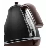 De'Longhi KBOV 2001.BK elektrinis virdulys 1.7 L 2000 W juoda, ruda