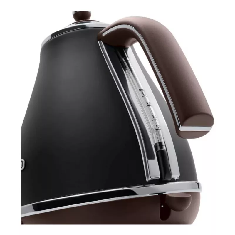 De'Longhi KBOV 2001.BK elektrinis virdulys 1.7 L 2000 W juoda, ruda
