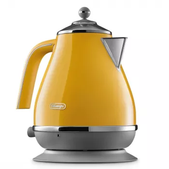 De’Longhi Icona Capitals elektrinis virdulys 1,7 L 2000 W Geltonas