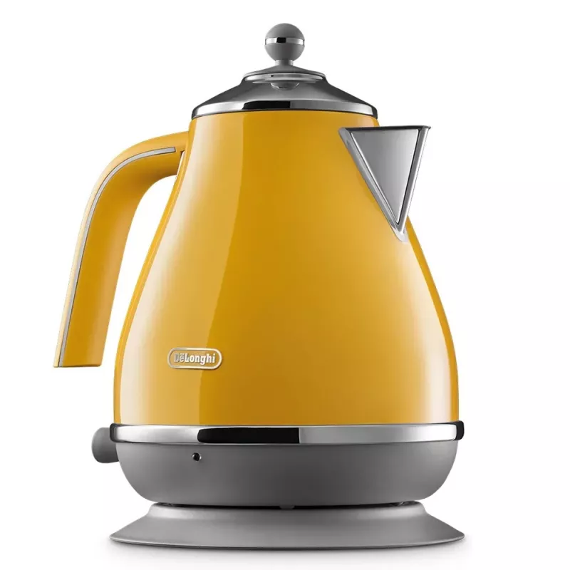 De’Longhi Icona Capitals elektrinis virdulys 1,7 L 2000 W Geltonas