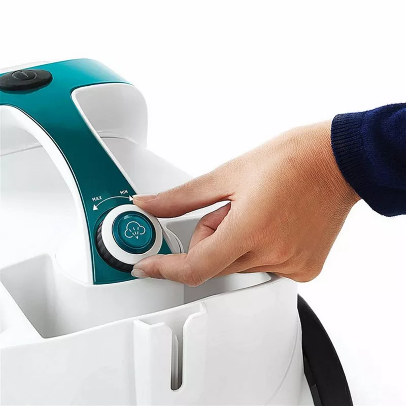 Polti Vaporetto Smart 100_T cilindrinis garinis valytuvas 1500 W, mėlynas, baltas