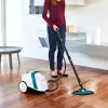 Polti Vaporetto Smart 100_T cilindrinis garinis valytuvas 1500 W, mėlynas, baltas