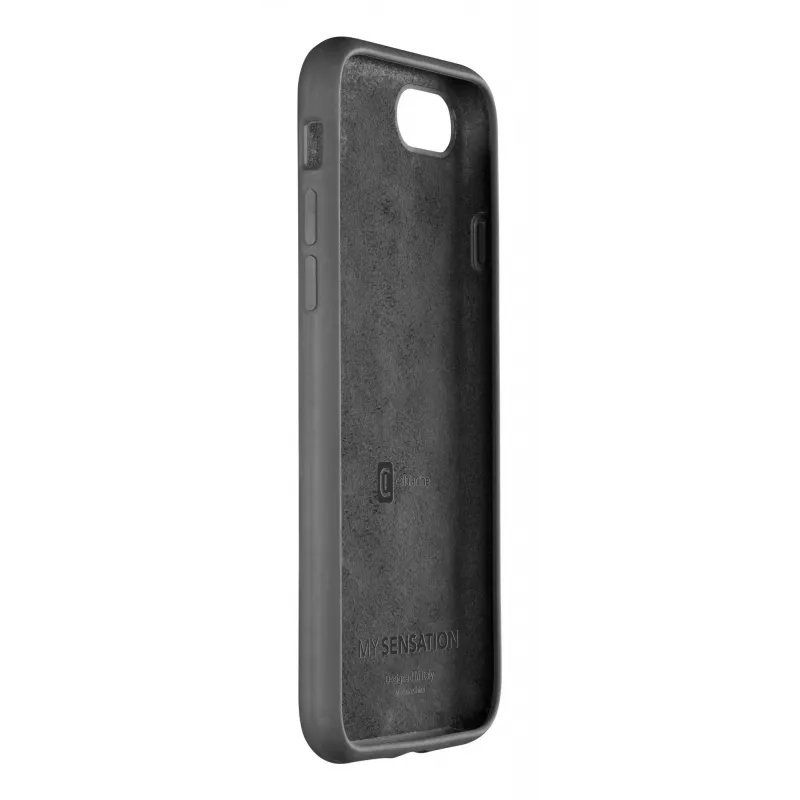 Cellularline Sensation – minkšto prisilietimo silikoninis dėklas, skirtas iPhone SE (2022)/SE (2020)/8/7/6