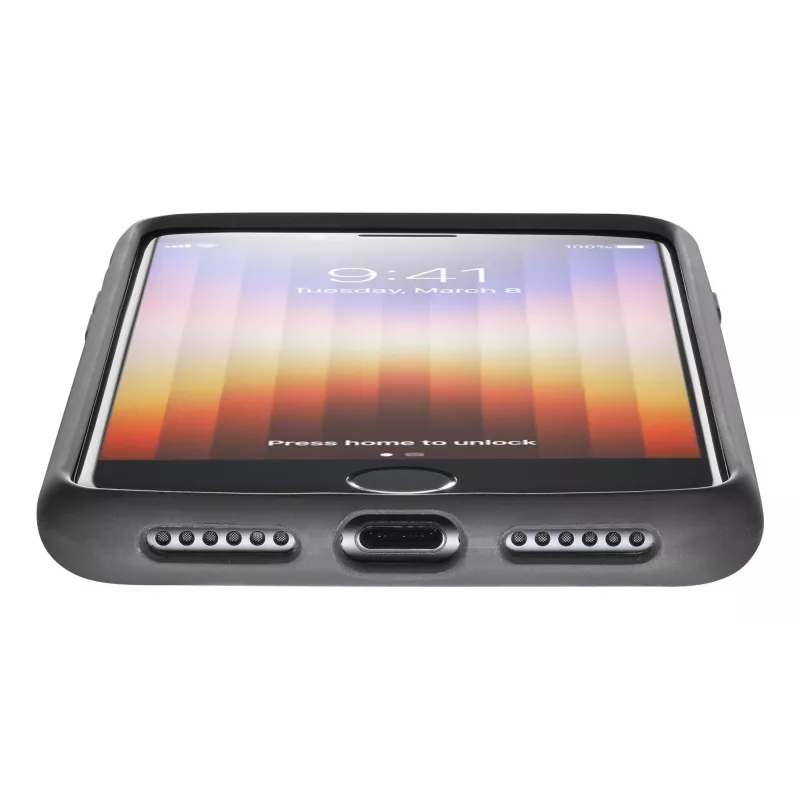 Cellularline Sensation – minkšto prisilietimo silikoninis dėklas, skirtas iPhone SE (2022)/SE (2020)/8/7/6