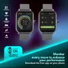Cellularline ION Bluetooth® išmanusis laikrodis su programėle, LED, 91 g