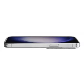 Cellularline Clear Protect - Galaxy S24 kietas dėklas su guminiais kraštais