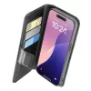 Cellularline Book Agenda dėklas iPhone 16e/17e, odos efektas, magnetinis užsegimas