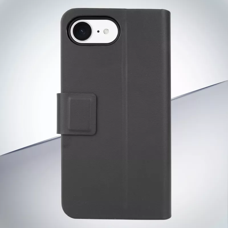 Cellularline Book Agenda dėklas iPhone 16e/17e, odos efektas, magnetinis užsegimas