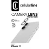 Cellularline Camera Lens – apsauginis stikliukas iPhone 17 fotoaparatui