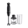 Panardintuvas Braun MultiQuick 3 MQ30201M 0.6 L 900 W Juodas, Satininis plienas