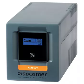 Socomec NETYS PE NPE-1000-LCD nepertraukiamo maitinimo šaltinis (UPS) Line-Interactive 1 kVA 600 W 4 kištukiniai lizdai