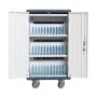 Techly I-CABINET-30DUTY mobilus įrenginių valdymo vežimėlis / spinta balta, mėlyna