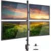 Techly ICA-LCD 382-Q monitorio laikiklis / stovas 68.6 cm (27 col.) stalas Juoda