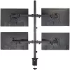 Techly ICA-LCD 382-Q monitorio laikiklis / stovas 68.6 cm (27 col.) stalas Juoda