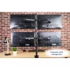 Techly ICA-LCD 382-Q monitorio laikiklis / stovas 68.6 cm (27 col.) stalas Juoda