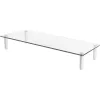 Techly Universalus stalinis monitoriaus pakėlimo stovas, laisvai pastatomas, 20 kg, 33 cm (13 colių), 81,3 cm (32 colių), permatomas