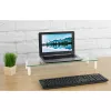 Techly Universalus stalinis monitoriaus pakėlimo stovas, laisvai pastatomas, 20 kg, 33 cm (13 colių), 81,3 cm (32 colių), permatomas